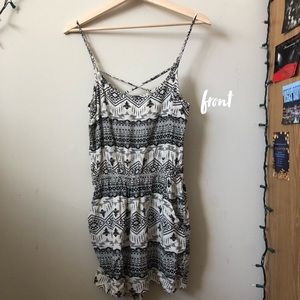 Black & White romper